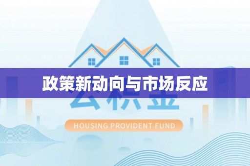 虎门政策新动向与市场反应