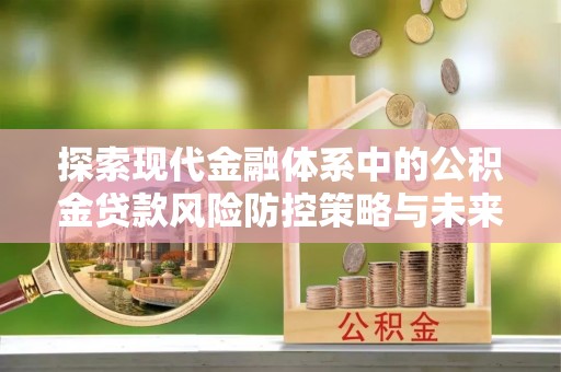 虎门探索现代金融体系中的公积金贷款风险防控策略与未来发展趋势
