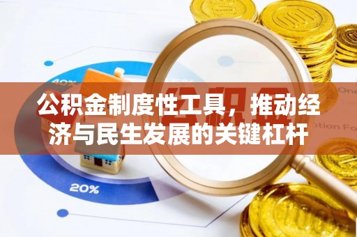 虎门公积金制度性工具，推动经济与民生发展的关键杠杆