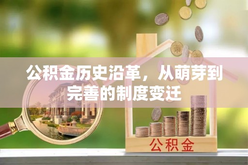 虎门公积金历史沿革，从萌芽到完善的制度变迁