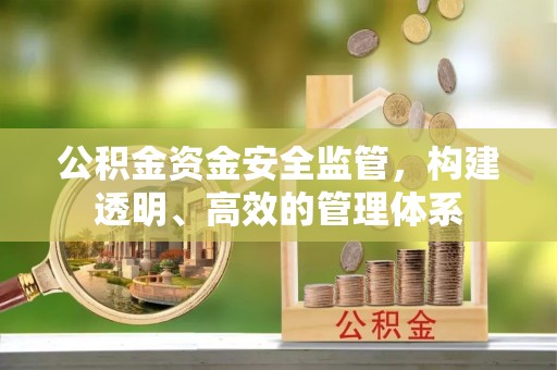 虎门公积金资金安全监管，构建透明、高效的管理体系
