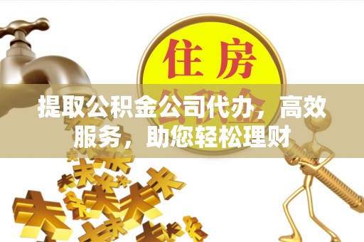 虎门提取公积金公司代办，高效服务，助您轻松理财