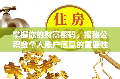 虎门掌握你的财富密码，揭秘公积金个人账户信息的重要性