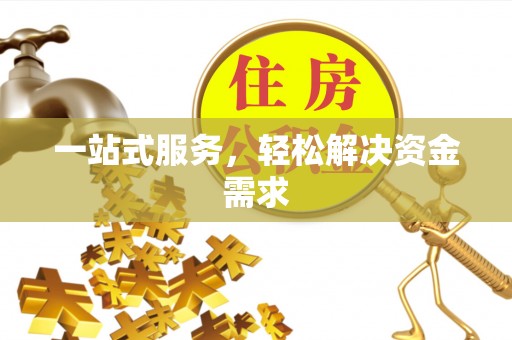 虎门一站式服务，轻松解决资金需求